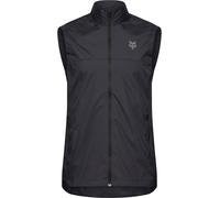 FOX Ranger Wind Chaleco de bicicleta, negro, Talla S