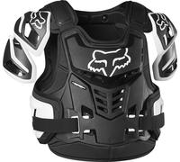 FOX Raptor Chaleco Protector, Negro/Blanco, Talla L/XL