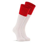 FOX RIVER Wick Dry Northwest Extra-Heavyweight Boot & Field Over-The-Calf Socks Calcetines de Senderismo, Hombre, Blanco, L