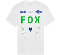 FOX Shield Premium Camiseta, blanco-verde, tamaño 2XL para Hombres