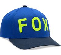 FOX Spire Gorra Snapback Juvenil, azul-amarillo