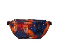 Fox Star Dream - Riñonera para correr, soporte para teléfono sin rebote para gimnasio, bolsa cruzada impermeable con correa ajustable