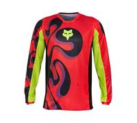 FOX SUDADERA 180 EMOTION ROJO FLUORESCENTE M