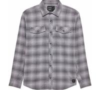 FOX Survivalist Camisa de franela elástica, Gris claro, Talla M