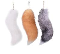 Fox Tail Therian Tail - Cola de zorro Therian (16 pulgadas), 18, talla única