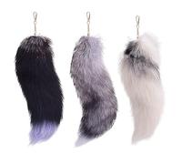 Fox Tail Therian Tail - Cola de zorro Therian (16 pulgadas), 3, talla única