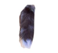 Fox Tail Therian Tail - Cola de zorro Therian (20 pulgadas), 5, talla única