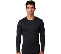 FOX Tecbase Fire Baselayer Camisa funcional, negro, tamaño L para Hombres