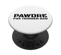 Fox Terrier Dad Dog Father Pet Owner PopSockets PopGrip Adhesivo