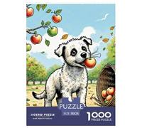 Fox Terrier de Alambre Puzle De 1000 Piezas Rompecabezas DIY Perro Mascota Juego Familiar Regalo Juegos De Rompecabezas para Toda La Familia para Adultos Y Niños Mayores De 12 Años38x26cm/1000pcs