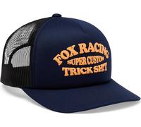 FOX Trick Mesh Gorra de Camionero, azul oscuro