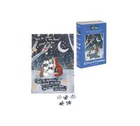 Fox Under The Moon A Story of Friendship - Rompecabezas de 200 piezas de doble cara - Stacey McNeill Fox & Moon - Regalo para amigos