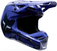 FOX V1 Diffuse Special Edition Casco de motocross, morado/negro, Talla S