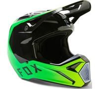 FOX V1 Dpth Casco de motocross, negro, tamaño 2XL para Hombres