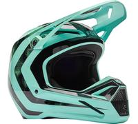 FOX V1 Kairos Casco de motocross, negro/turquesa, Talla XL (61/62)