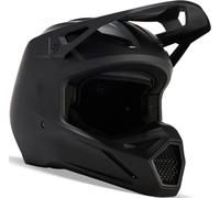 Casco de Cross Niño FOX V1 Negro MateS Negro Mate
