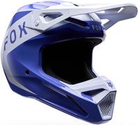 FOX V1 Noble Casco de motocross juvenil, Púrpura/Blanco, Talla Y/M (51/52)