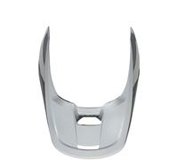 FOX V1 Plaic Pico del Casco, blanco, tamaño L para Hombres