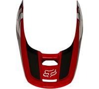 FOX V1 REVN Pico del Casco Juvenil, rojo, Talla única