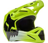 FOX V1 Shield Casco de motocross, amarillo, tamaño XL para Hombres