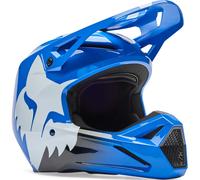 FOX V1 Shield Casco de motocross juvenil, azul, tamaño M