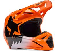FOX V1 Shield Casco de motocross juvenil, naranja, tamaño L