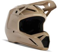 FOX V1 Solid Casco de motocross, marrón, Talla XS (53/54)