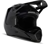 FOX V1 Solid Casco de motocross, negro, tamaño S para Hombres