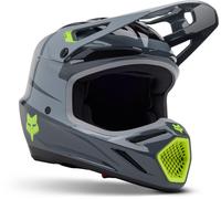 FOX V3 Divider MIPS Casco de motocross, gris, Talla XS (53/54)