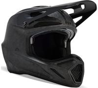 FOX V3 RS Carbon Solid MIPS Casco de motocross, Black Matt, Talla XS (53/54)