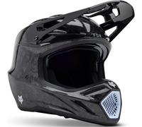 FOX V3 RS Carbon Solid MIPS Casco de motocross, negro, Talla M (57/58)