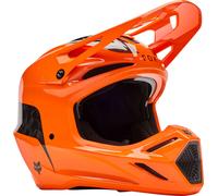 FOX V3 RS Fracture Carbon Casco de motocross, naranja, Talla S (55/56)