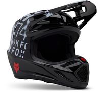 FOX V3 Seventy4 MIPS Casco de motocross, negro, tamaño M para Hombres