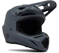FOX V3 Solid MIPS Casco de motocross, gris, Talla S (55/56)