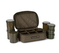 Fox Voyager Anzuelo Cebo Estuche 8 Olla / Pesca de Carpa Equipaje