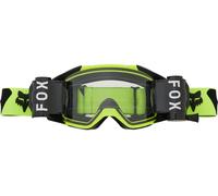 FOX Vue Roll Off Gafas de motocross, negro/amarillo, Talla única