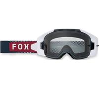 FOX Vue Tactile Gafas de motocross, blanco/azul/rojo