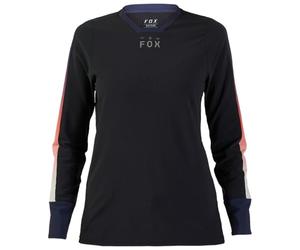 FOX W Defend Thermal Jersey Lunar - Mujer - Negro - talla XS- modelo 2023