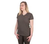 Fox Wc Cuello En V Camiseta/Mujer Ropa Pesca