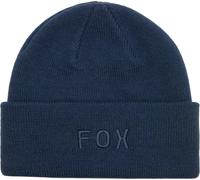 FOX Wordmark Beanie, azul oscuro, Talla única