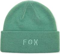FOX Wordmark Beanie, Verde azulado, Talla única