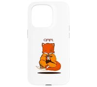 Fox yoga kawaii kitsune calma zorro amantes omm om namaste Carcasa para iPhone 15 Pro