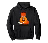Fox yoga kawaii kitsune calma zorro amantes omm om namaste Sudadera con Capucha