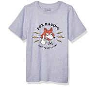 Fox Youth Test Your Luck Ss Tee Light Heather Grey Yl