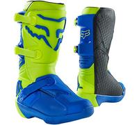Fox YTH COMP BOOT BUCKLE YELLOW/BLUE Y6