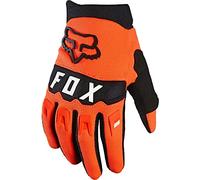 Fox Head Guantes de dedos completos Youth Dirtpaw fluorescent orange S