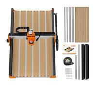 FoxAlien Masuter 3 Y-axis 4080 - Kit de extensión para máquina enrutadora CNC Masuter 3, con alerón híbrido mejorado con ranura en T para grandes proyectos de grabado de madera