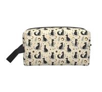 Foxes - Neceser con estampado de luz de luna para hombres y mujeres, bolsa de aseo de viaje, bolsa de cosméticos, bolsas de aseo colgantes para accesorios de viaje