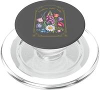 Foxglove Daisy Tulip Arreglo Floral Vintage PopSockets PopGrip para MagSafe