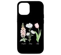 Foxglove Daisy Tulip - Vintage Floral Bloom for Nature Lover Carcasa para iPhone 12/12 Pro